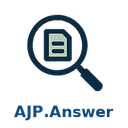 Icoon voor AJP.Answer, een onderdeel van de AJP AI oplossing.